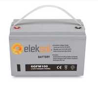 Акумулятор для дому AGM (свинцево-кислотний) ELEKSOL 12V 100AH C100