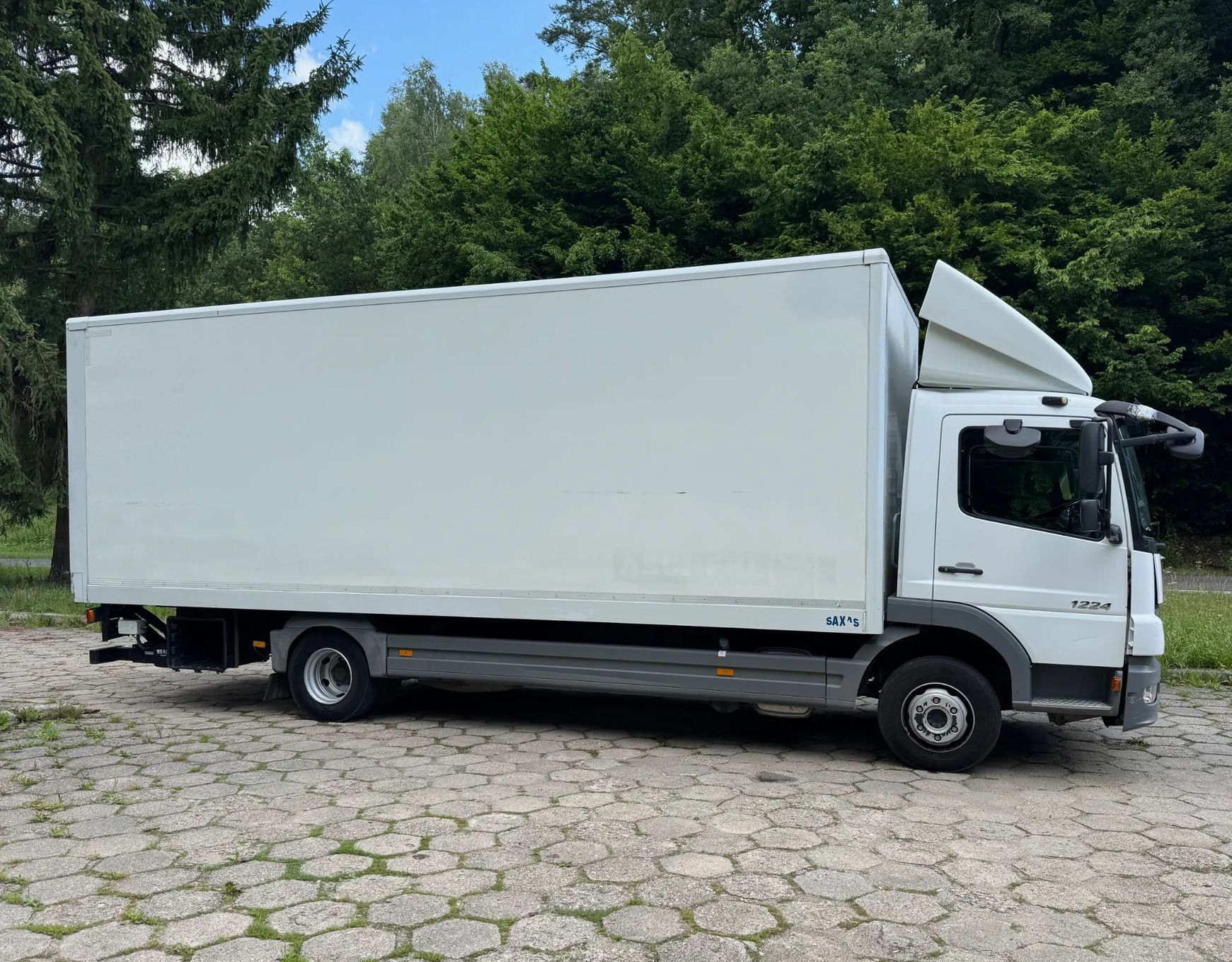 Mercedes-Benz Atego 1224/euro 5/  sprowadzony/webasto/ładowność 6000 kg/tylko 370 tys km