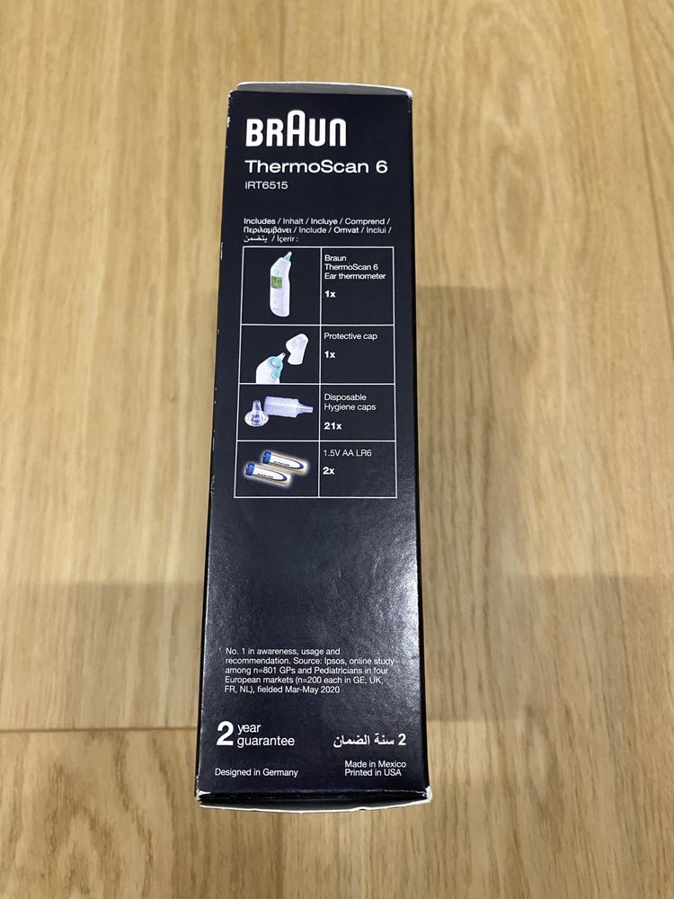 Термометр BRAUN Thermoscan 6 IRT651