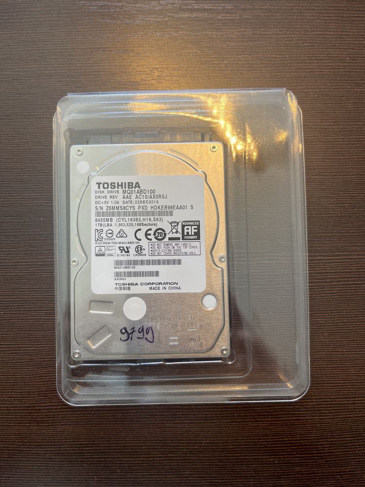 Dysk HDD 1 tb Toshiba