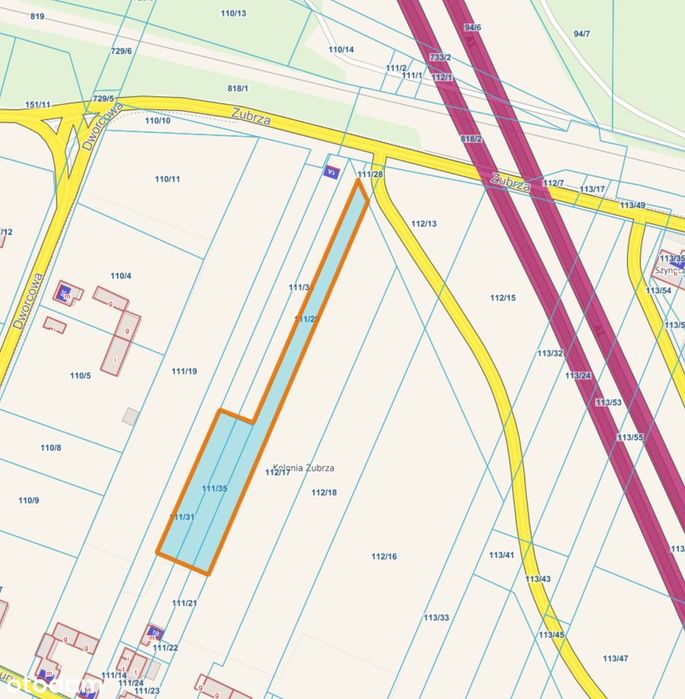 Działka do wynajęcia 500 m od lotniska Pyrzowice