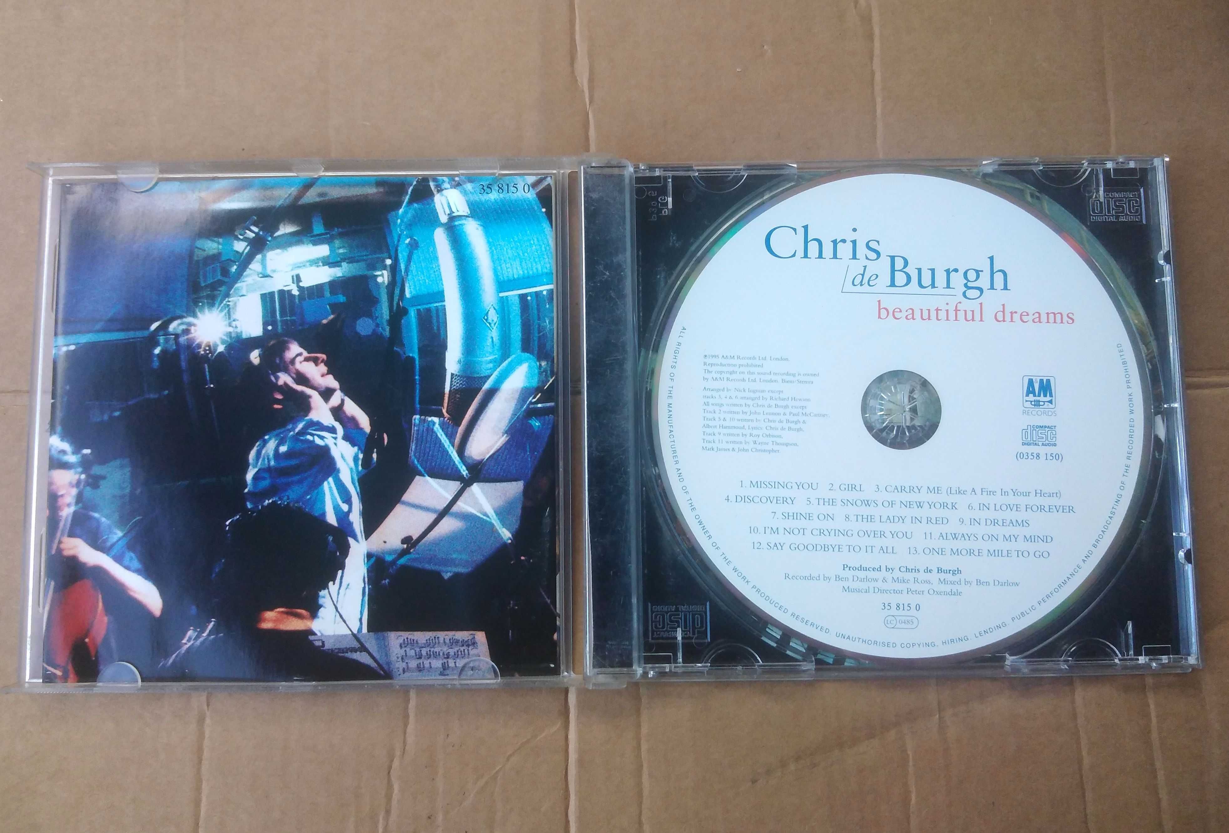 Chris de Burgh beautiful dreams płyta CD