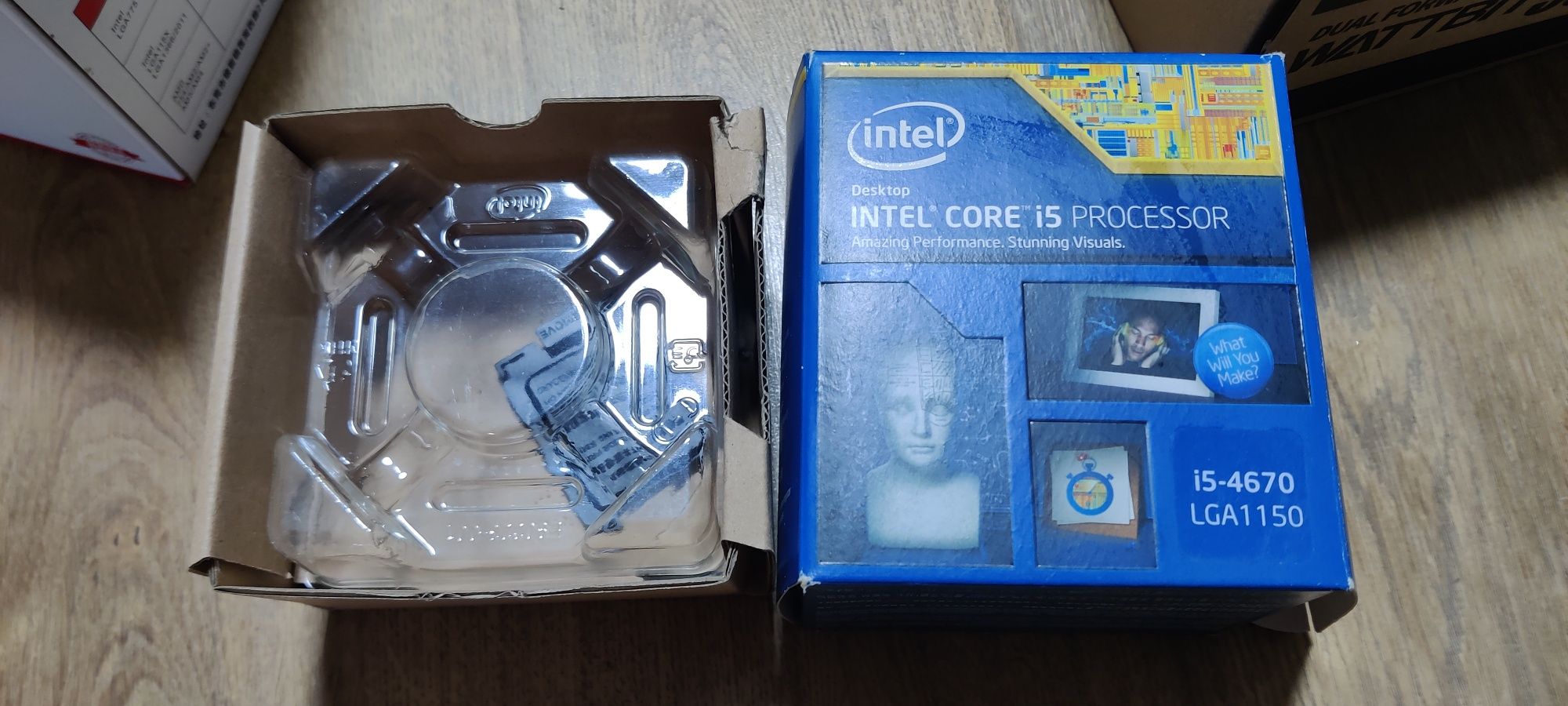 Процессор Intel i5-4670, материнская плата, оперативная память