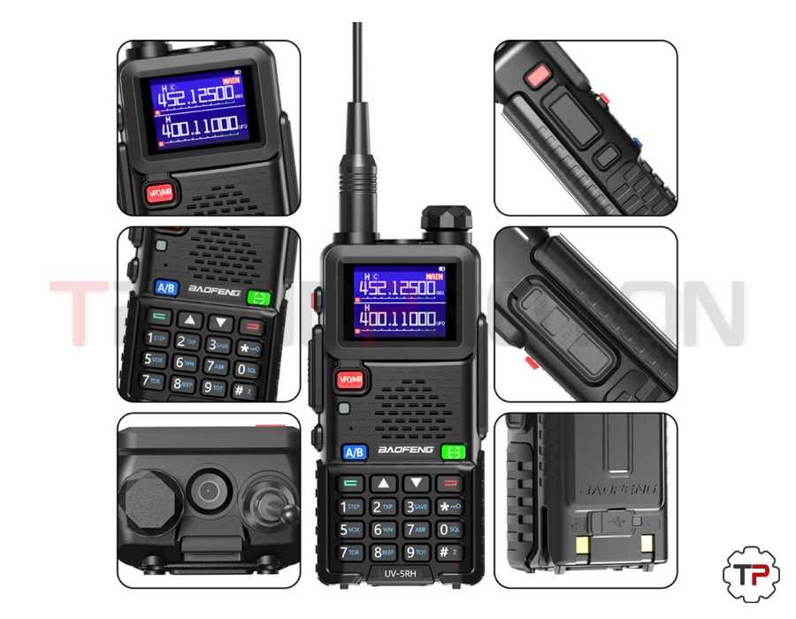 Rádio / Walkie Talkie BAOFENG UV-5RH