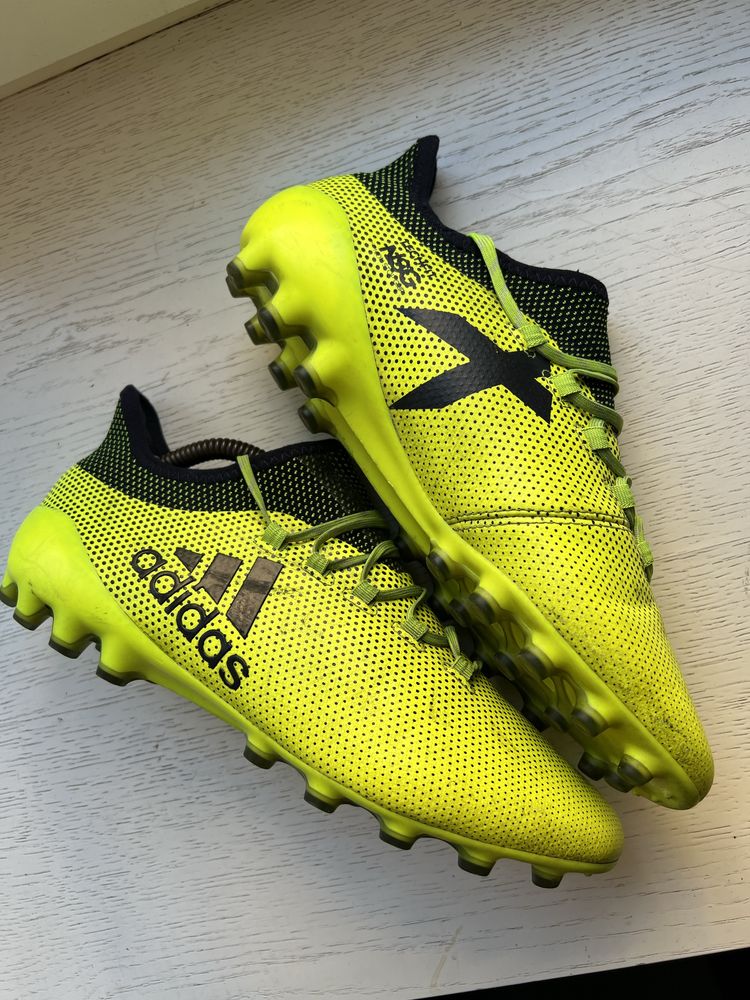 Buty Piłkarskie Korki Adidas X 17.1 FG TechFit NSG