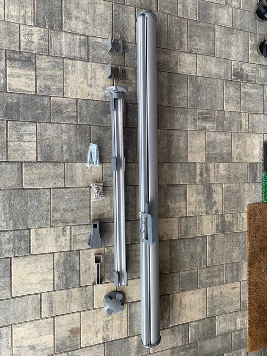 Roleta Markiza ogrodowa boczna na taras ogród 2,5x1,4 hard head