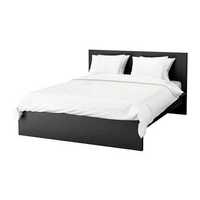 Cama Ikea Malm 200cm x 140cm. com oferta do calchão