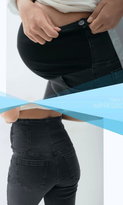 Джинси МОМ для вагітних Юла Мама розмір Л