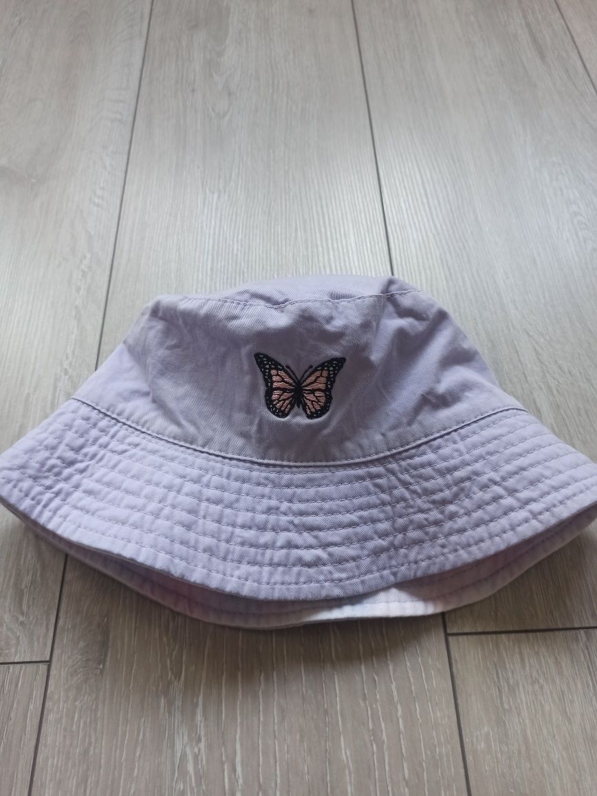 Czapka bucket hat dwustronny wzór