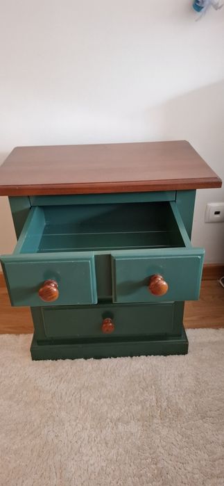 Conjunto mobília quarto madeira