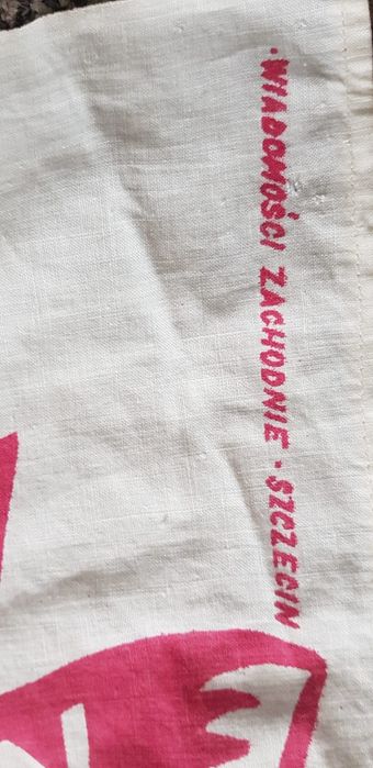Flaga, sztandar PRL autentyk z epoki Lenin