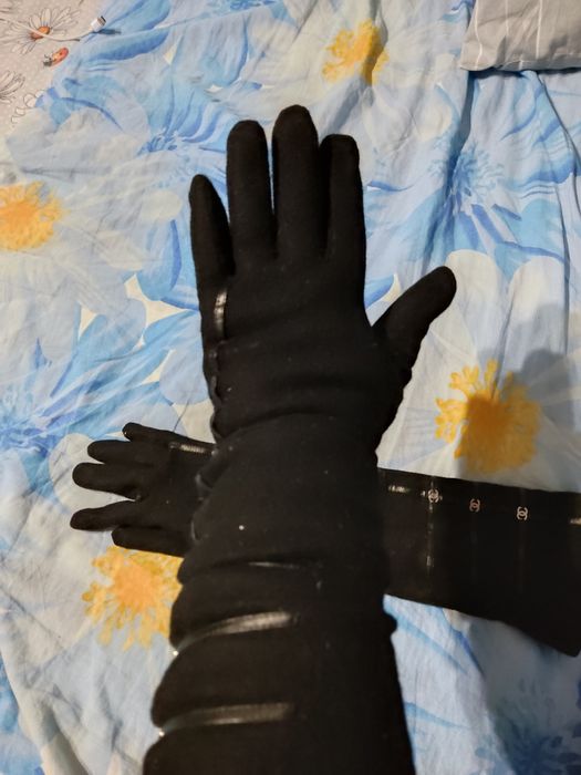 Перчатки довгі теплі