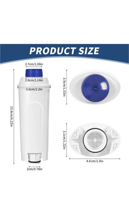 Filtro de água para maquina de café Delonghi