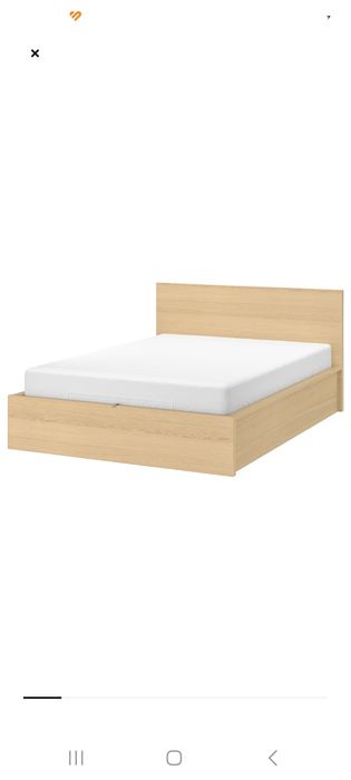 Łóżko MALM ikea 160x200