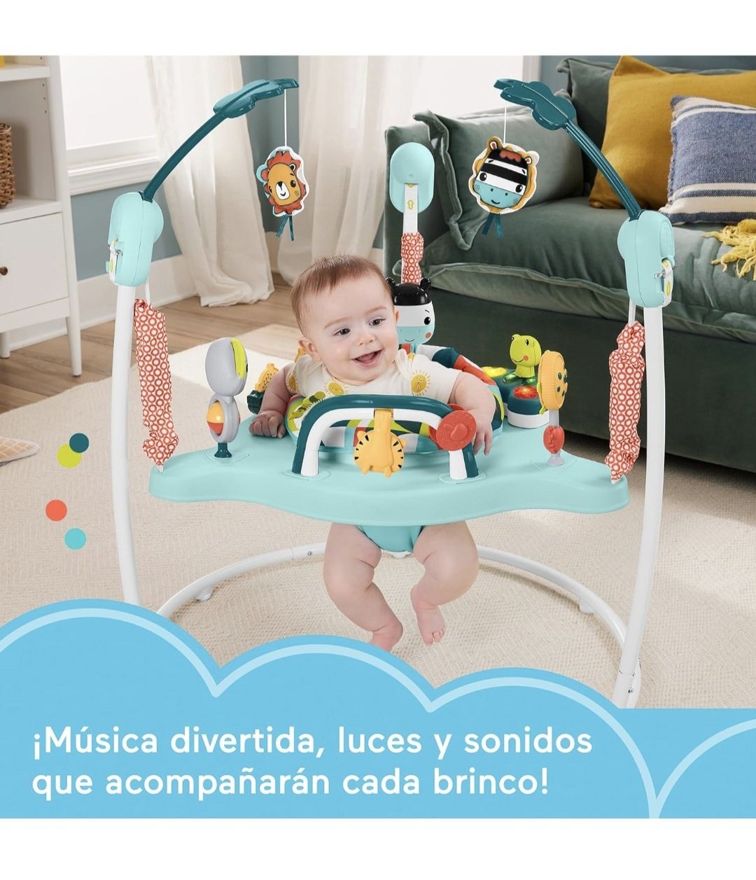 Saltitão pula-pula Fisherprice Zoo - COMO NOVO