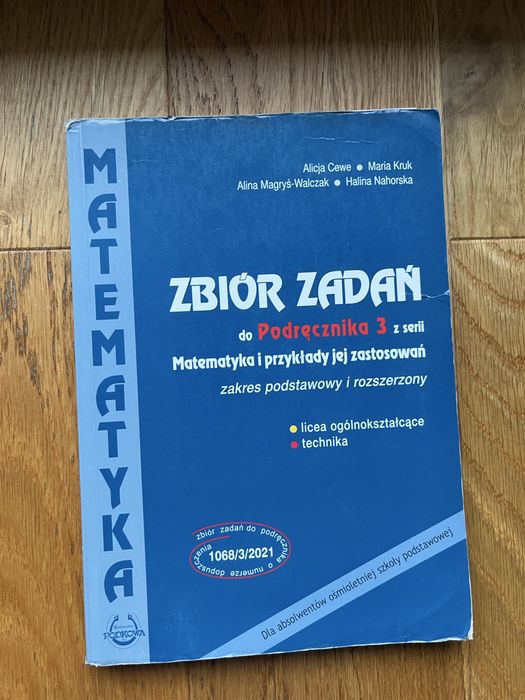 Zbiór zadań do podrecznika Matematyka i przyklady jej zastosowań 3