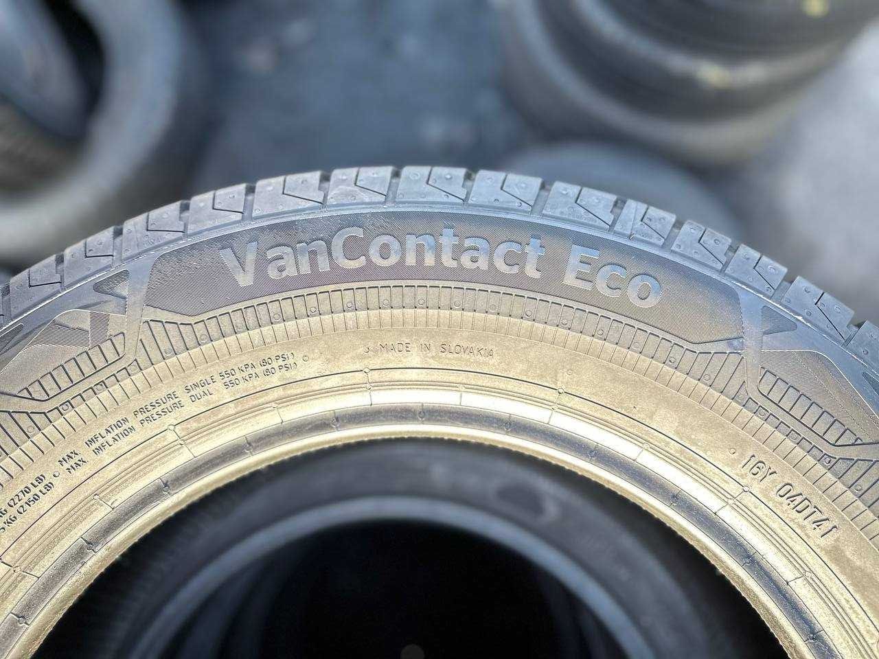 Літні шини 215/65 R16 Continental VanContactEco 4шт Slovakia