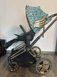 Wózek spacerowy cybex priam 2.0 jeremy scott cherubs blue