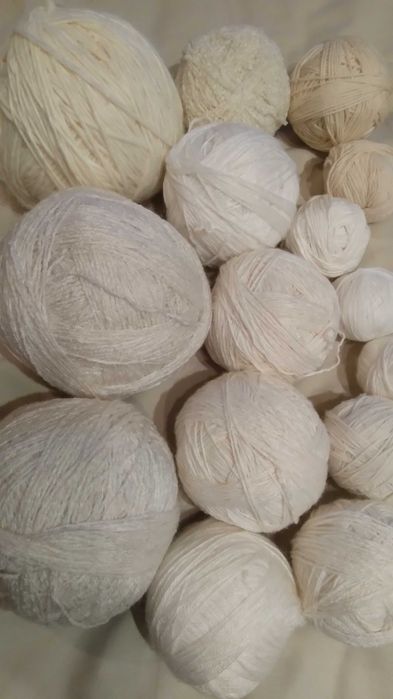 нитки для вязания,  цена за все