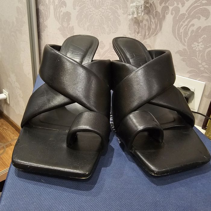 Зара Zara, Uterque,  шлепки шлепанцы сабо