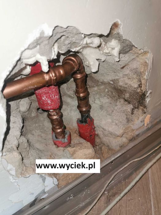 Katowice. Bezgotówkowo. Lokalizacja wycieku + naprawa + osuszanie