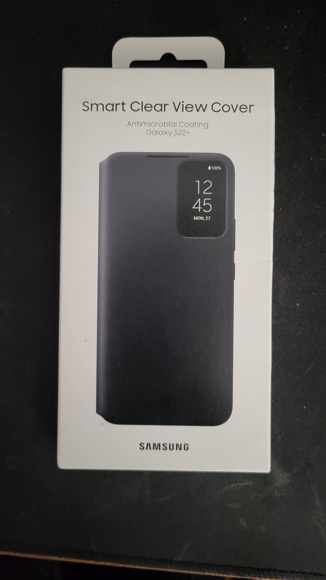 Etui samsung s22+ smart clear wiew cover