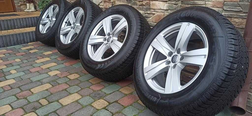 Koła zimowe Audi q7 4m q5 18 5x112 opony Goodyear stan idealny