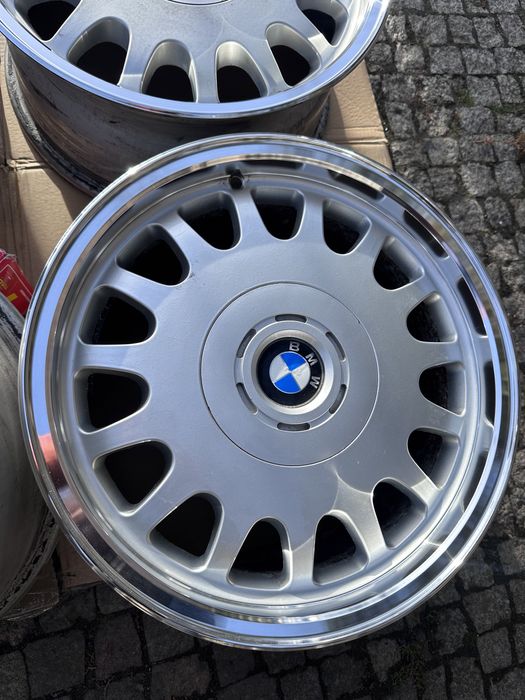 16” alufelgi BMW E38 E36 E34 7 styling 6 polerowany rant Vivaro Trafic