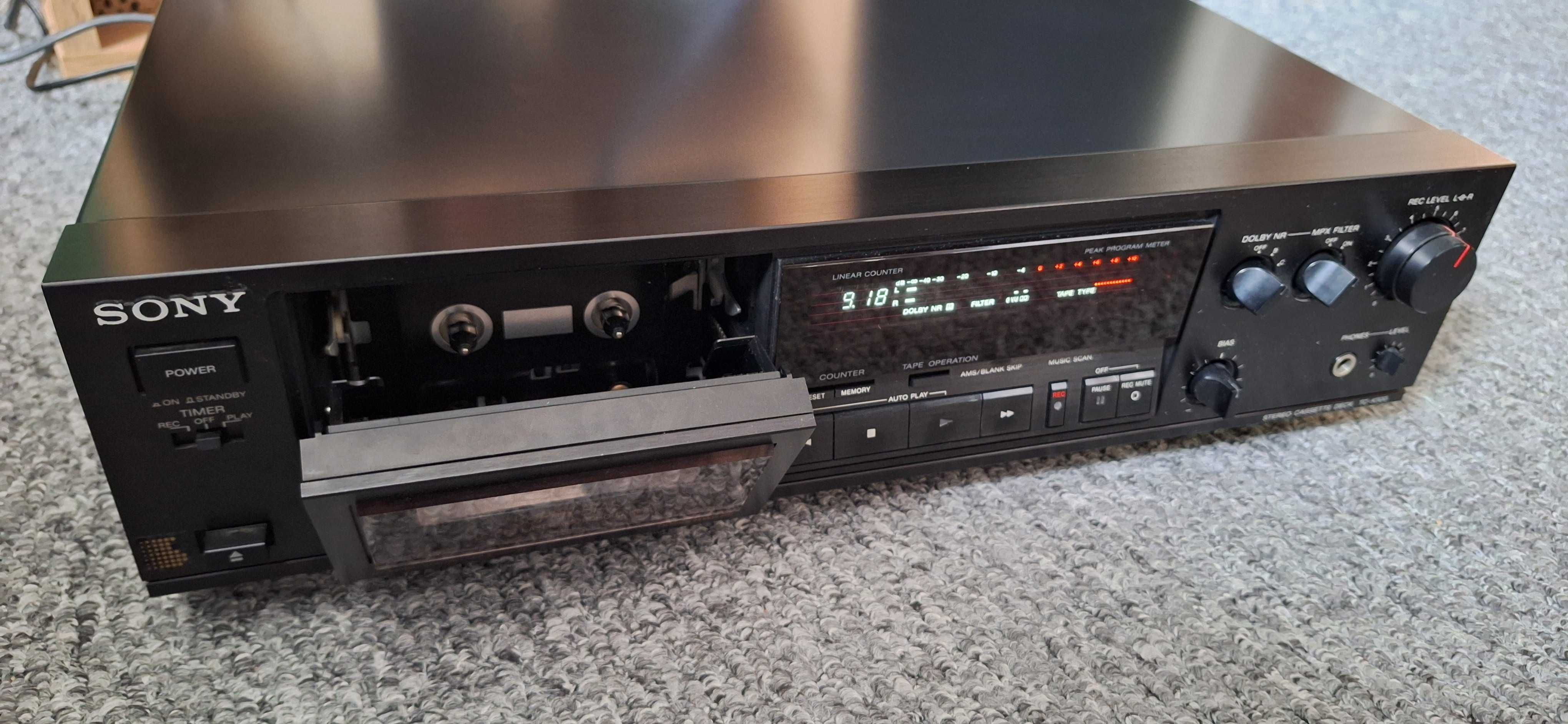 Magnetofon, deck Sony TC-K500/ HX-PRO - TOP STAN z 1998 roku