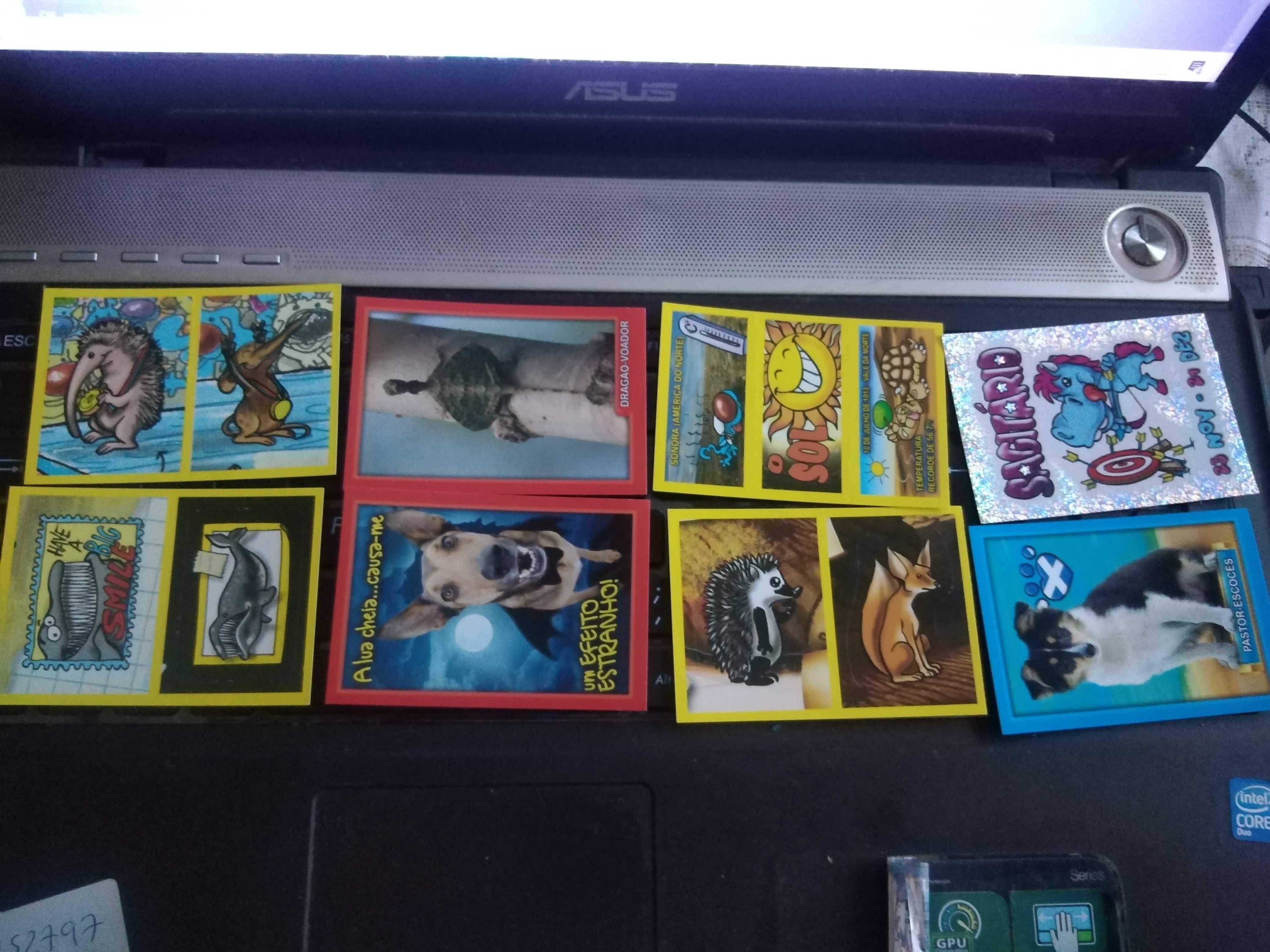 cromos de colecção animais