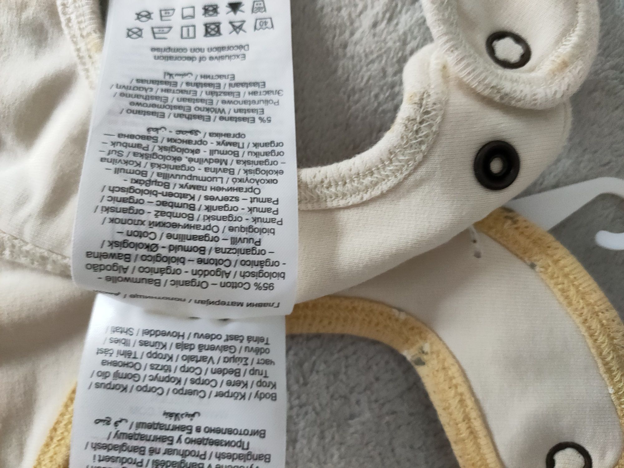 Śliniaki niemowlęce 2szt Lil atelier