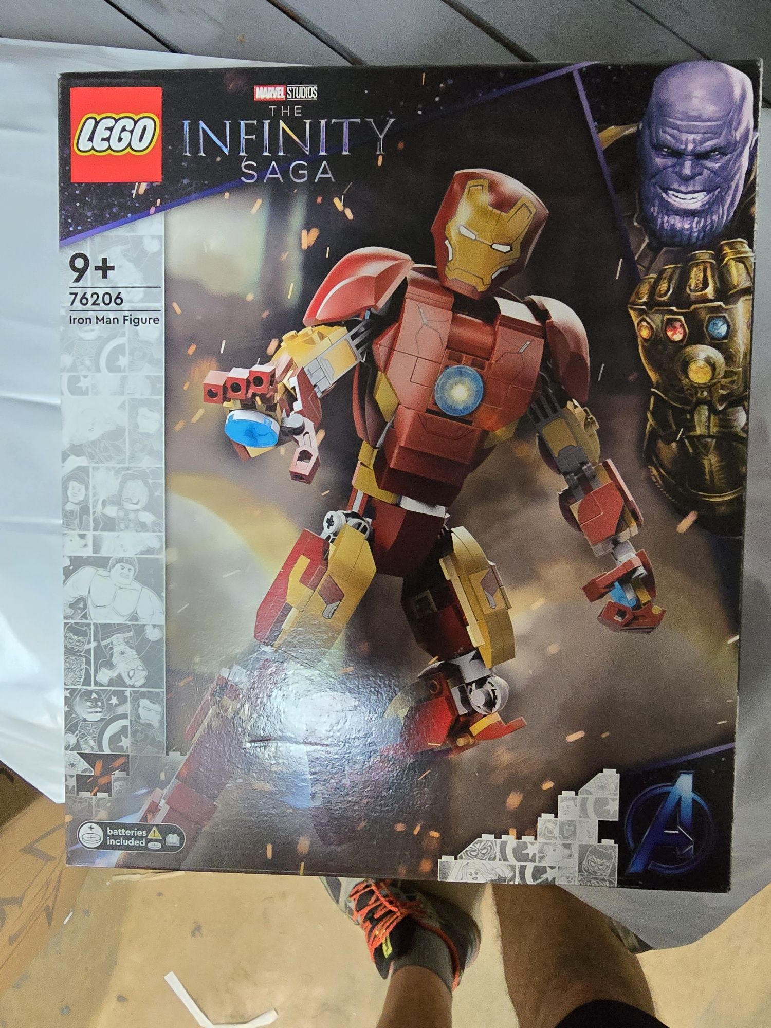 Lego figurka Iron Man 76206