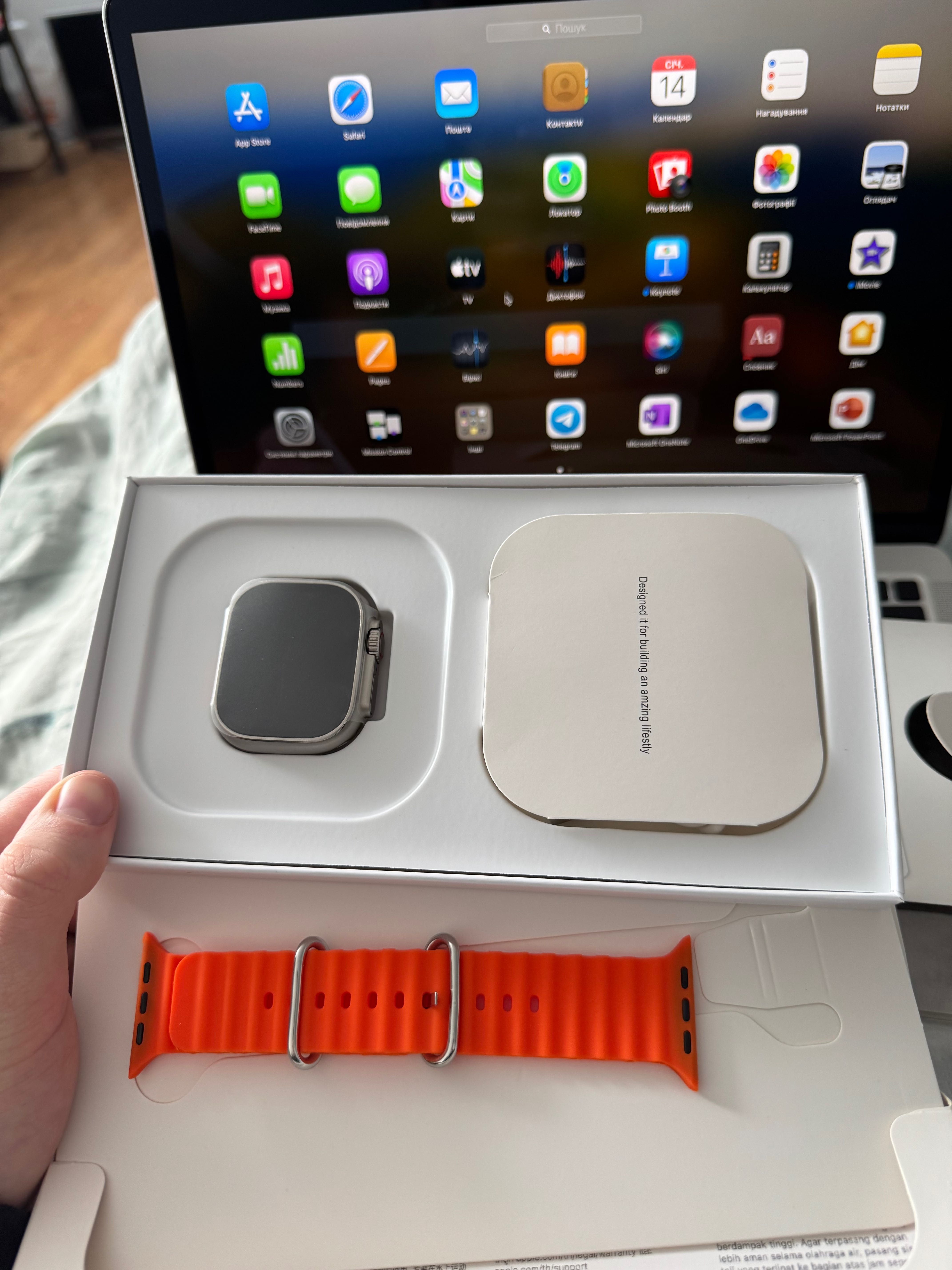 Смарт часы Apple Watch 8 Ultra . Годинник Эпл Вотч 8 Ultra. 41-49 мм.
