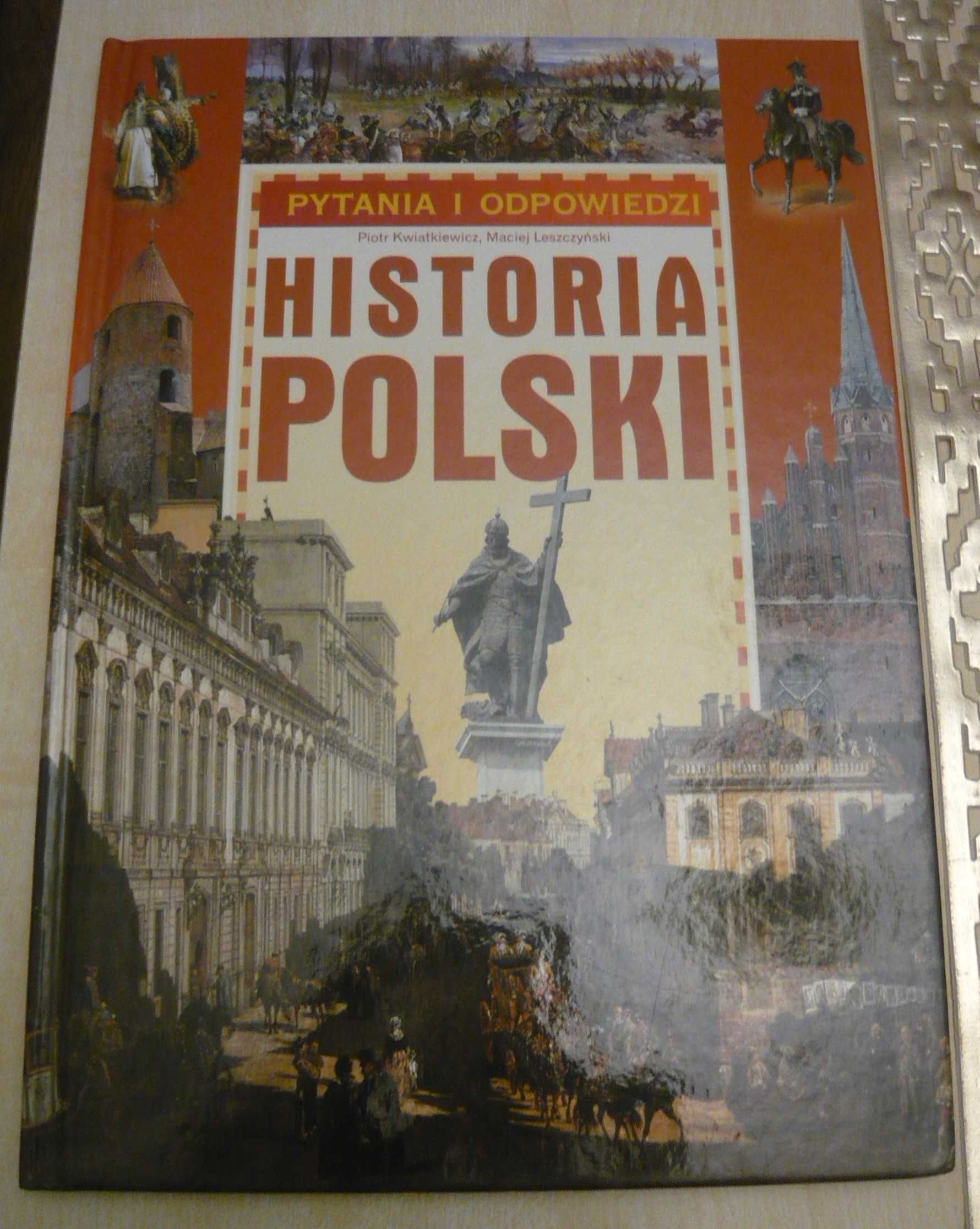 historia Polski  książka dla dzieci pytania i odpowiedzi CED prezent