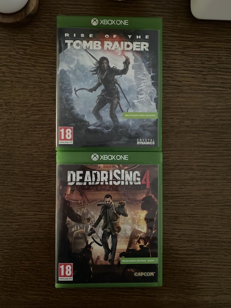 Xbox One Rise Of The Tomb Raider, DeadRising 4! Wymiana!