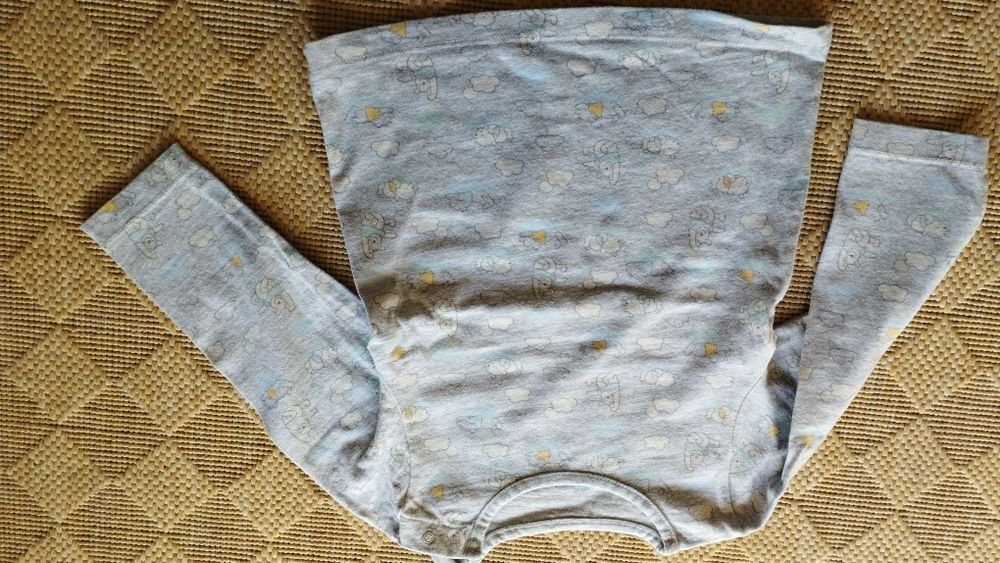 Lote de T-shirts de manga comprida bebé 9-12 meses