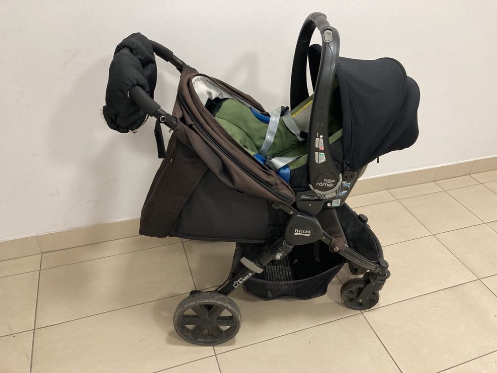 Wózek zestaw Britax B-agile Romer