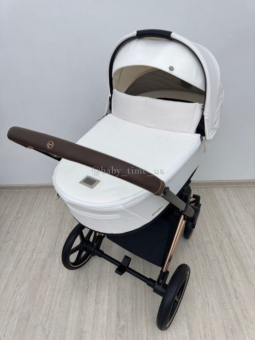 Cybex Priam 4.0 Rose Gold&Off White коляска Сайбекс Пріам 2025 (2в1)