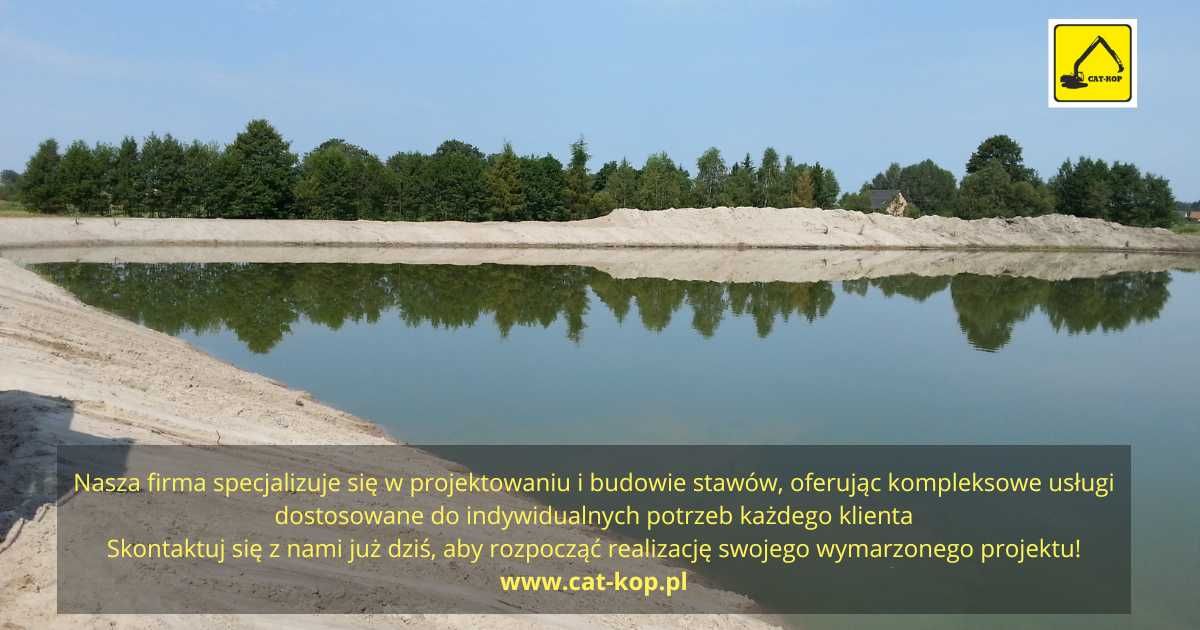 Kopanie, pogłębianie, rewitalizacja oraz odmulanie stawów