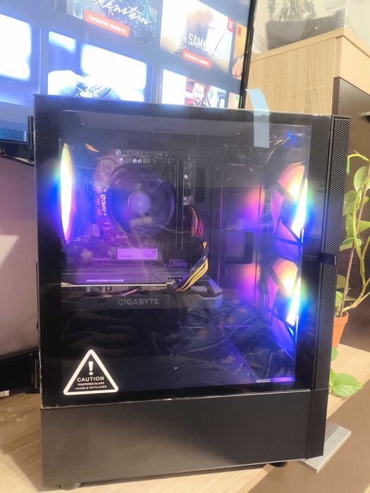 Komputer gamingowy do gier - Ryzen 5 | Nvidia | SSD | WiFi | Windows11