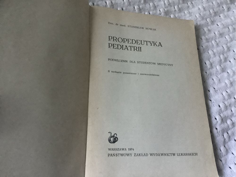 Propedeutyka pediatrii nowak