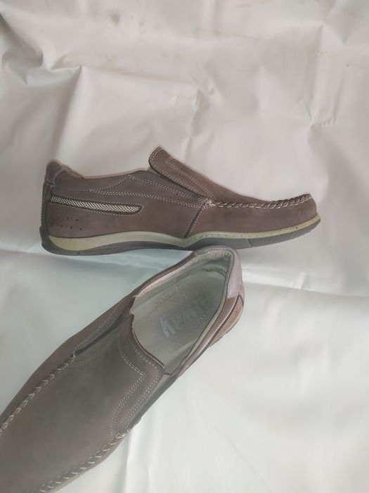 Макасини чоловічі 42-44  р  27 см по стельці ІТАЛІЯ ШКІРА