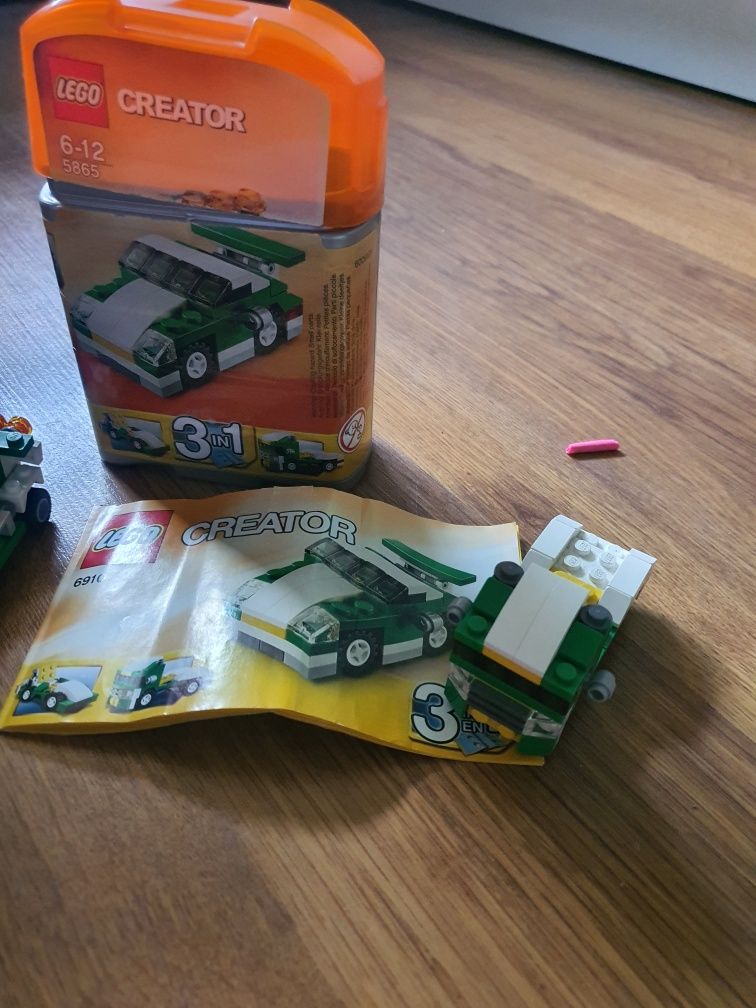 3 x Zestaw lego crator