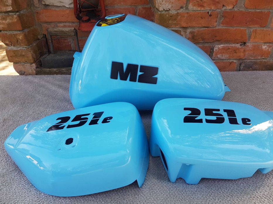MZ ETZ 251 zbiornik bak boczki pokrywa części wsk shl simson romet wfm