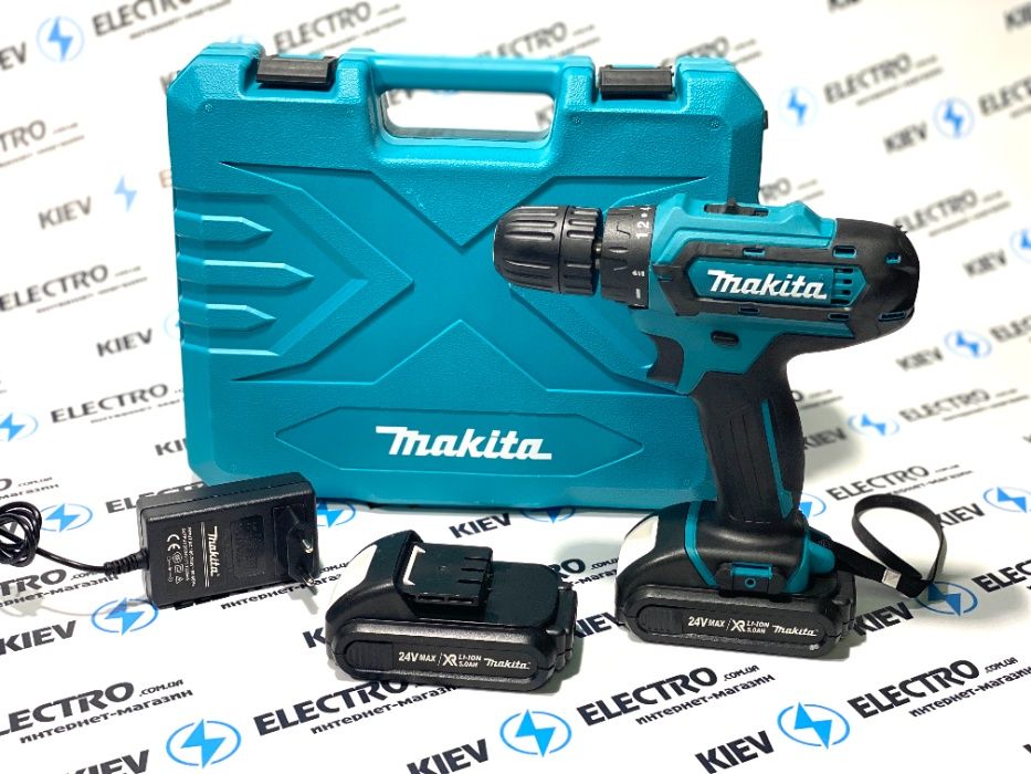 Шуруповерт Makita 031 DWE (24V, 5.0AH) В ЧЕМОДАНЕ 2 Акума