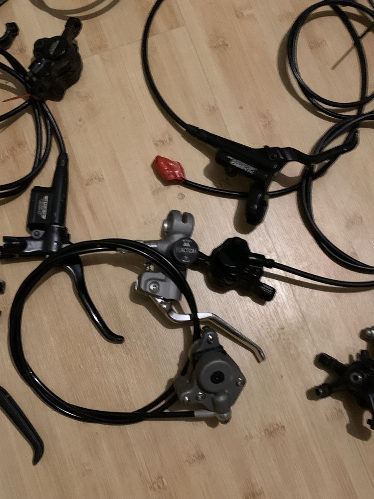 Гідравлічні гальма запчастини tektro shimano magura mt200 двохпоршневі