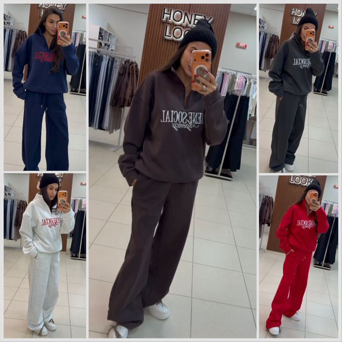 Женский теплый спортивный костюм/Жіночий теплий спортивний костюм TS