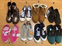 Botas e tennis rapaz e rapariga novos com etiqueta 36/37