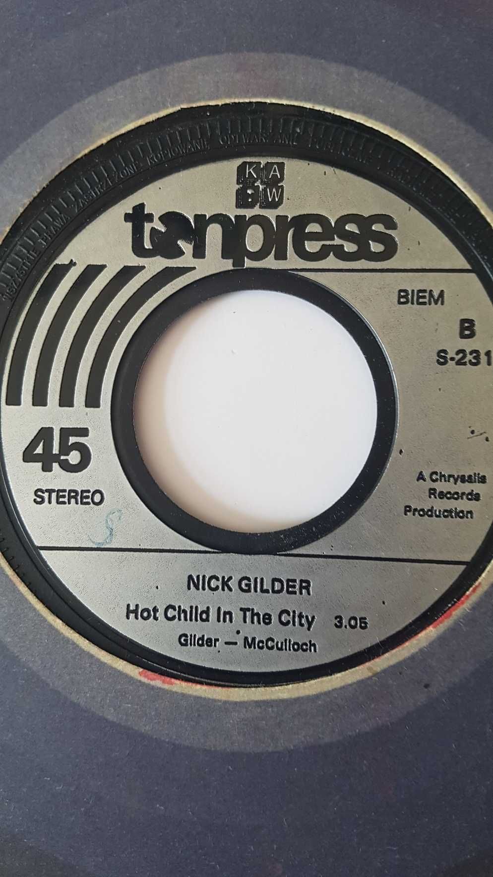płyta winylową Nick Gilder