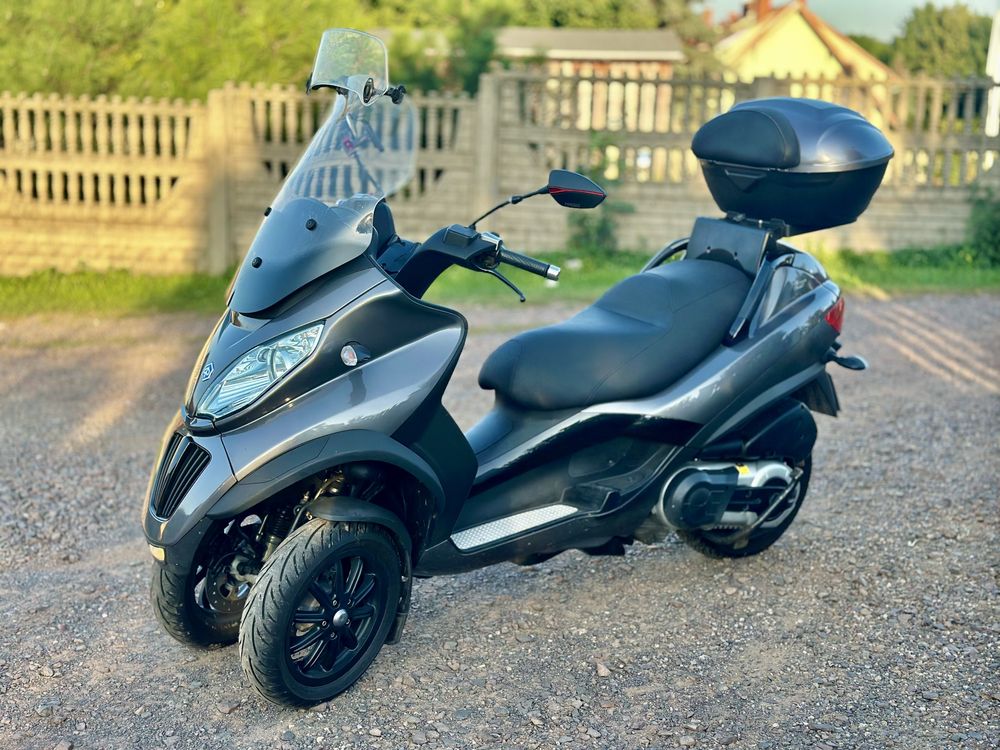 piaggio Mp3 500  l5e  na kat b 2013 rok ZAMIANA NA PRZYCZEPE KAMPINGOW
